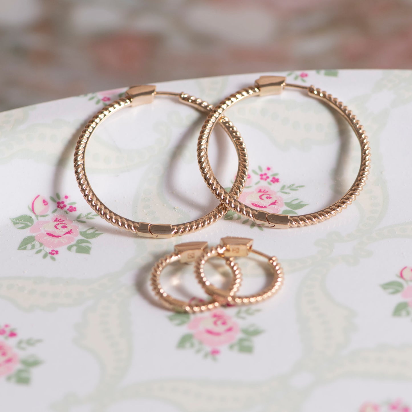ELLA HOOP EARRINGS 40 MM
