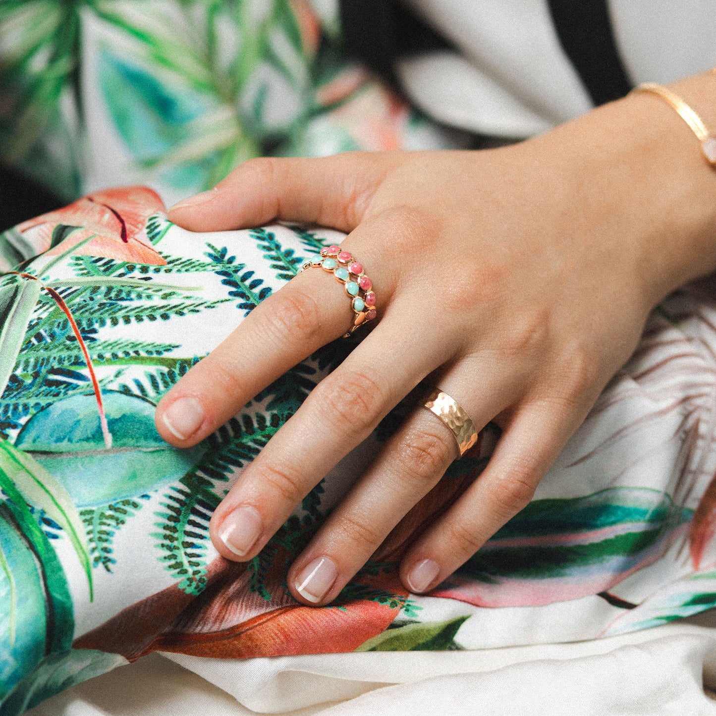 MIMI AMAZONITE RING