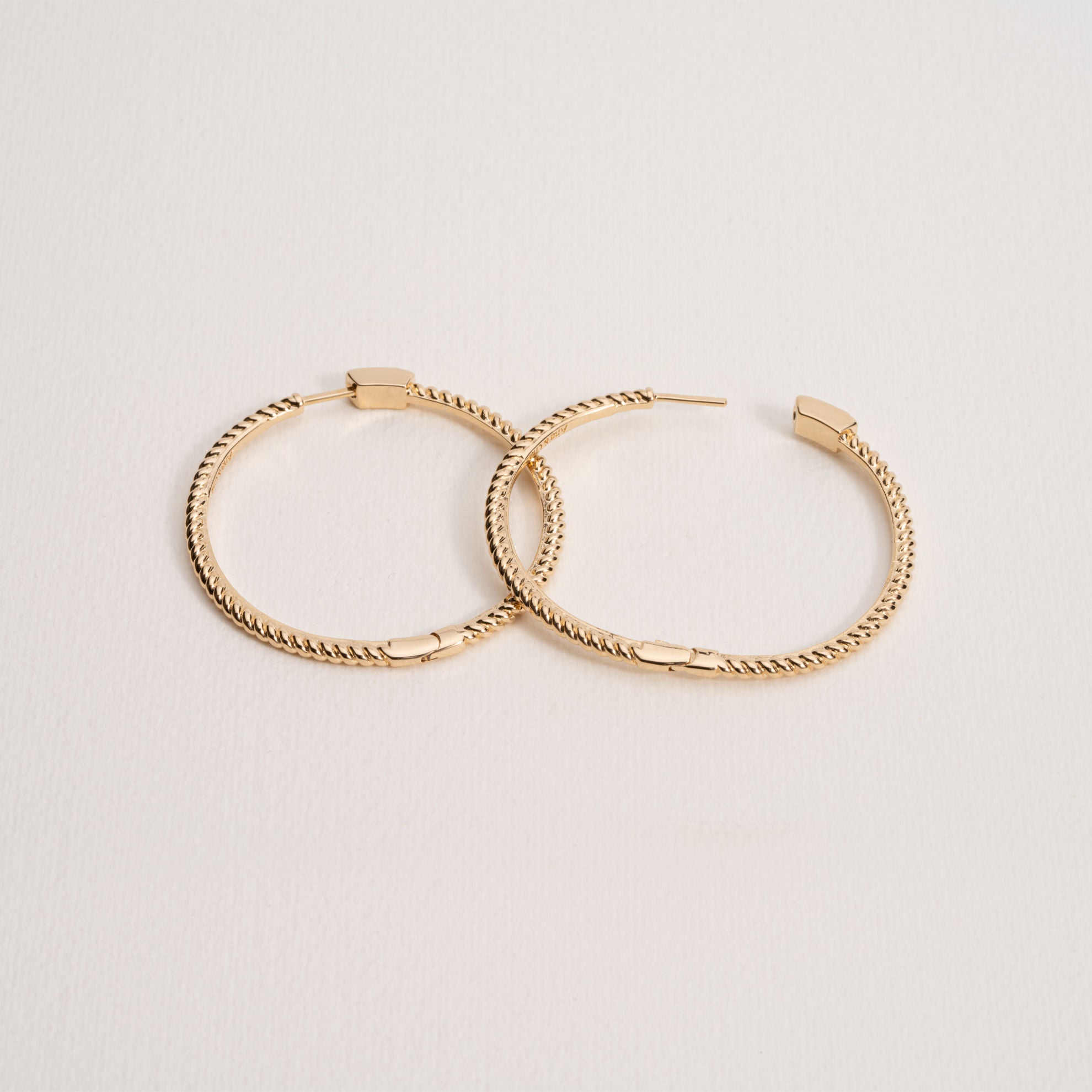ELLA HOOP EARRINGS 40 MM