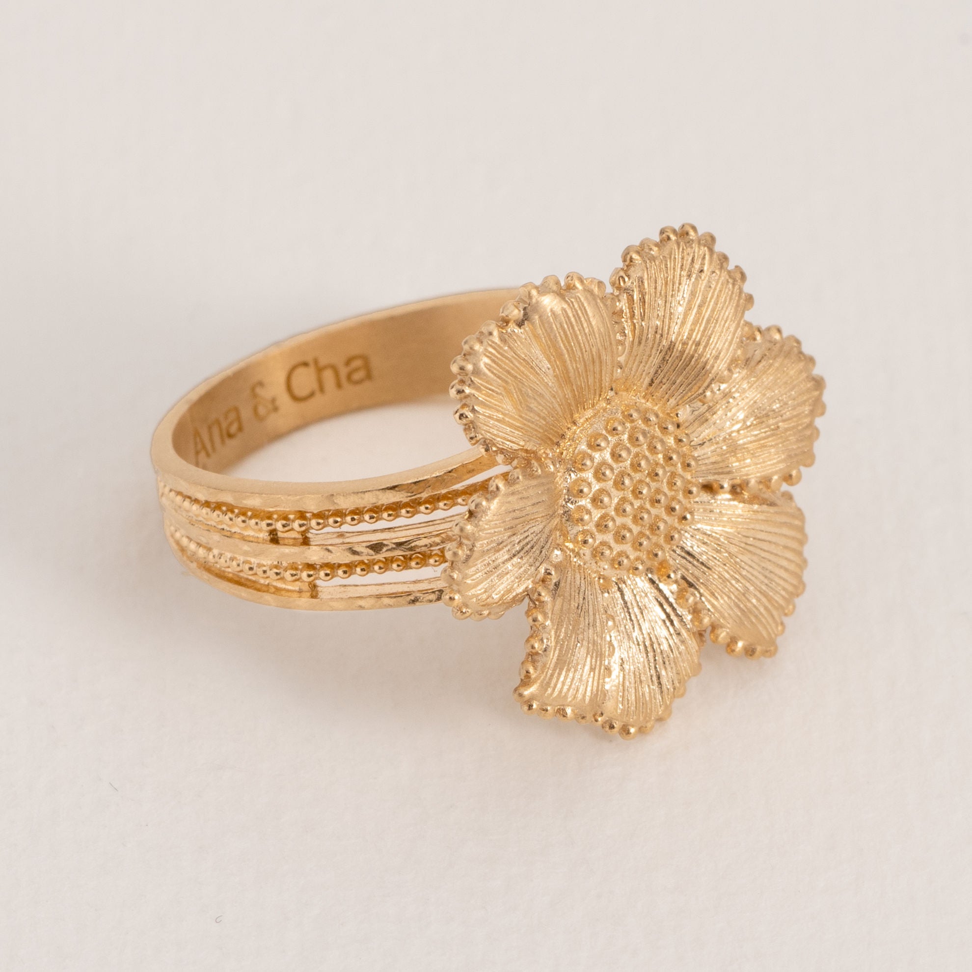 BAGUE FLORA