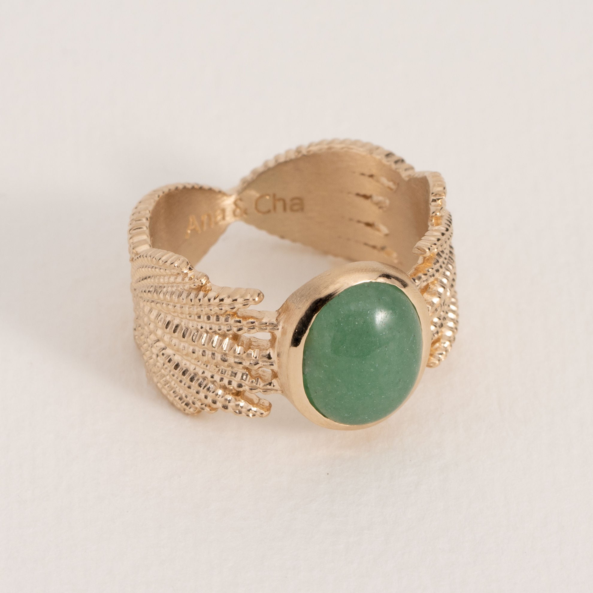 BAGUE GINA AVENTURINE