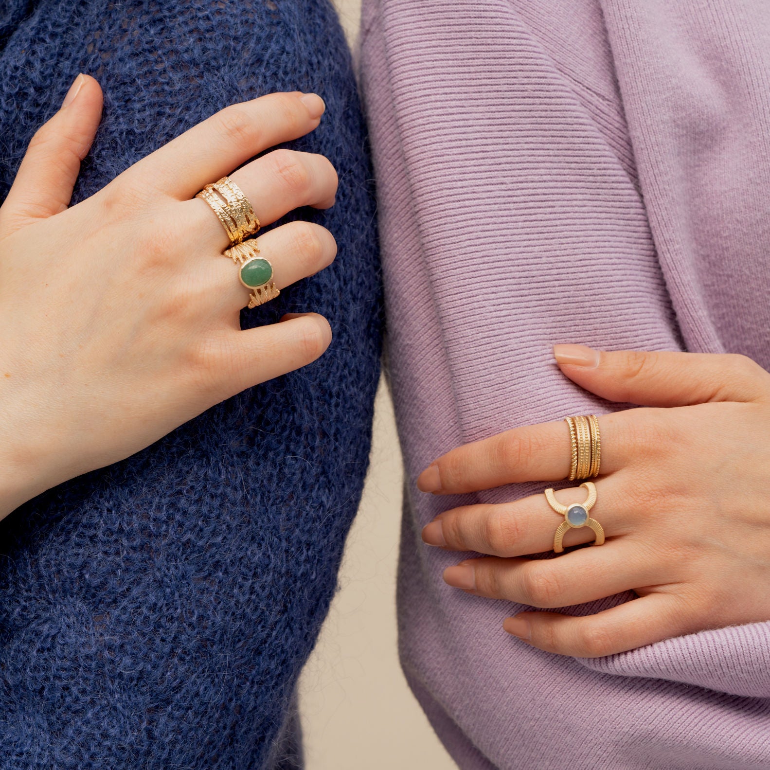 BAGUE GINA AVENTURINE