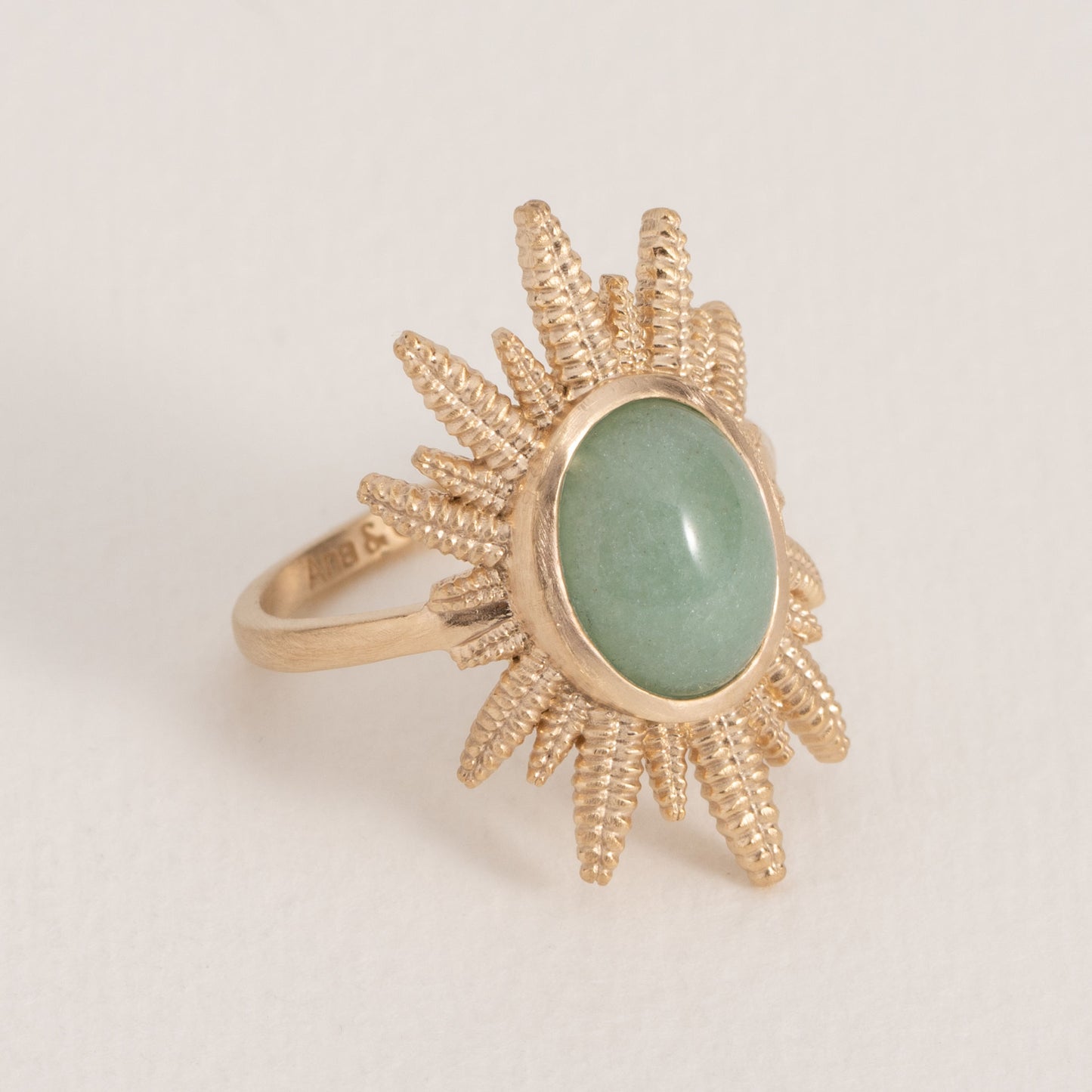 BAGUE GINETTE AVENTURINE