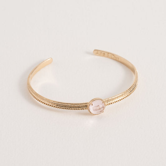 JONC HÉLOÏSE QUARTZ ROSE