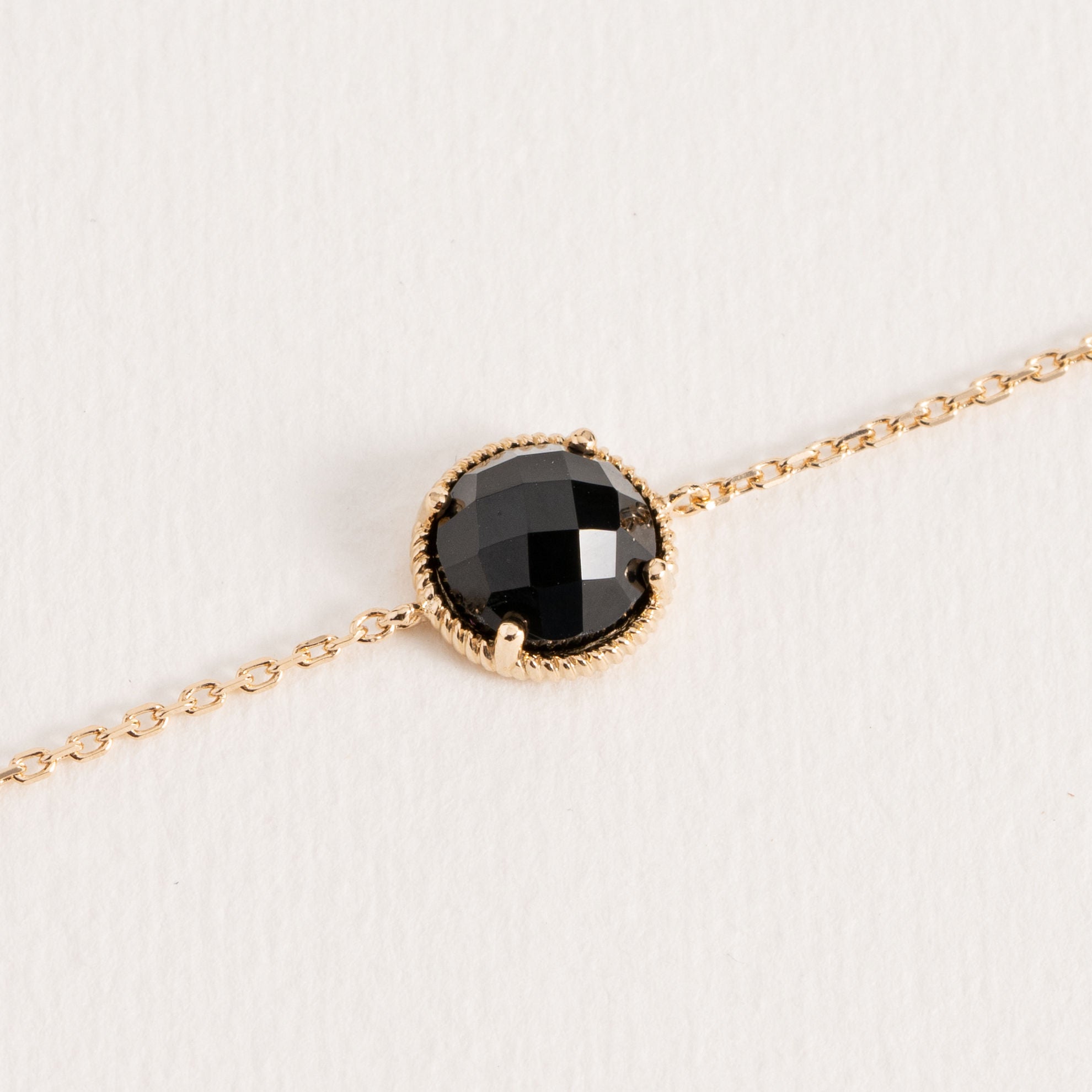 LISE BLACK AGATE BRACELET