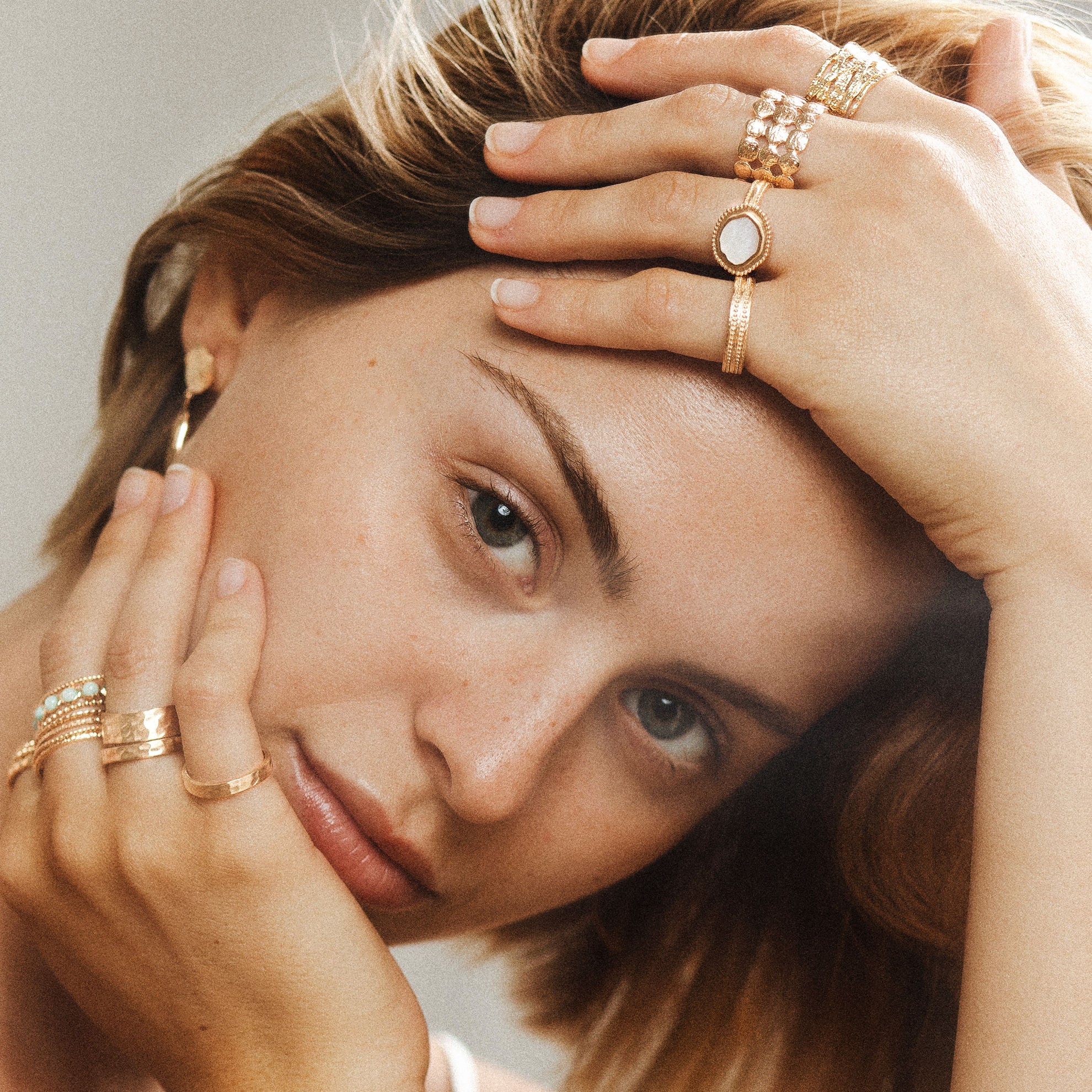 BAGUE NINON NACRE