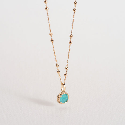 PENDENTIF CHARLIE AMAZONITE
