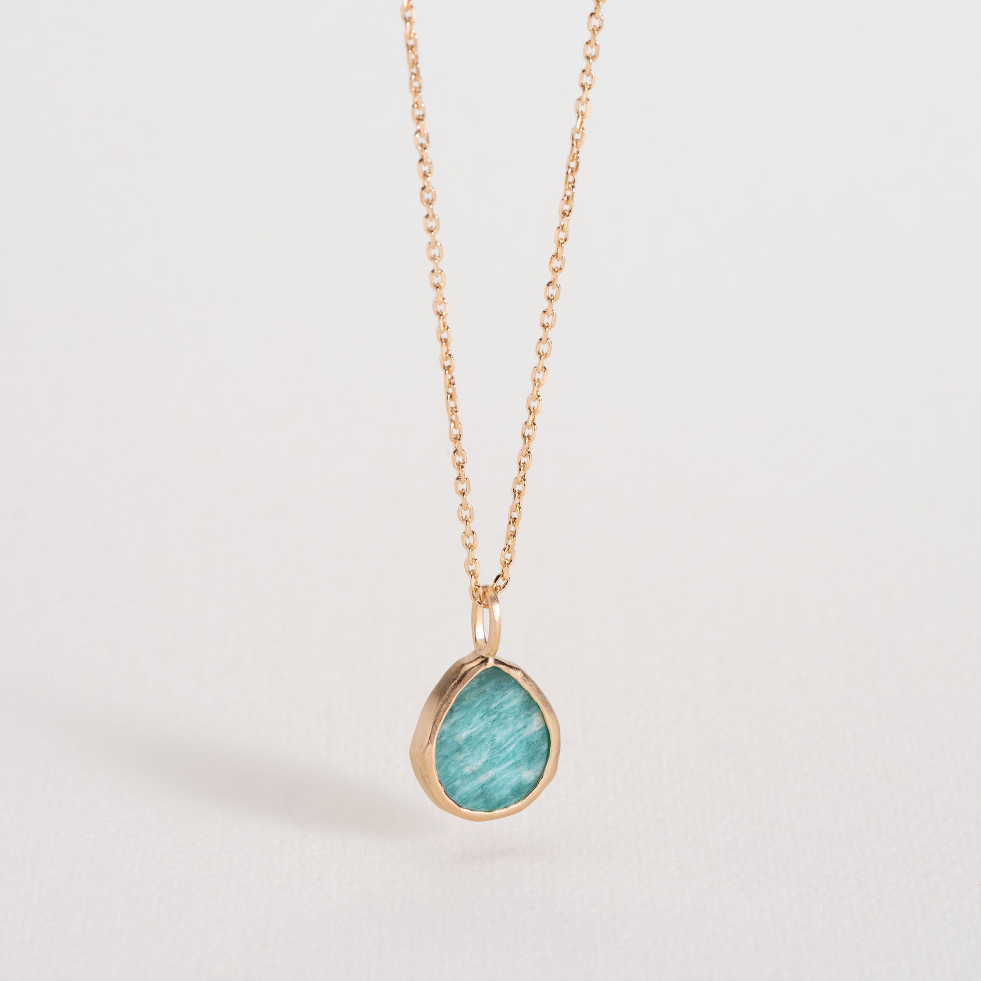 PENDENTIF ISAURE AMAZONITE