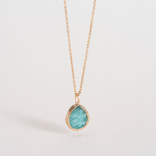 PENDENTIF ISAURE AMAZONITE