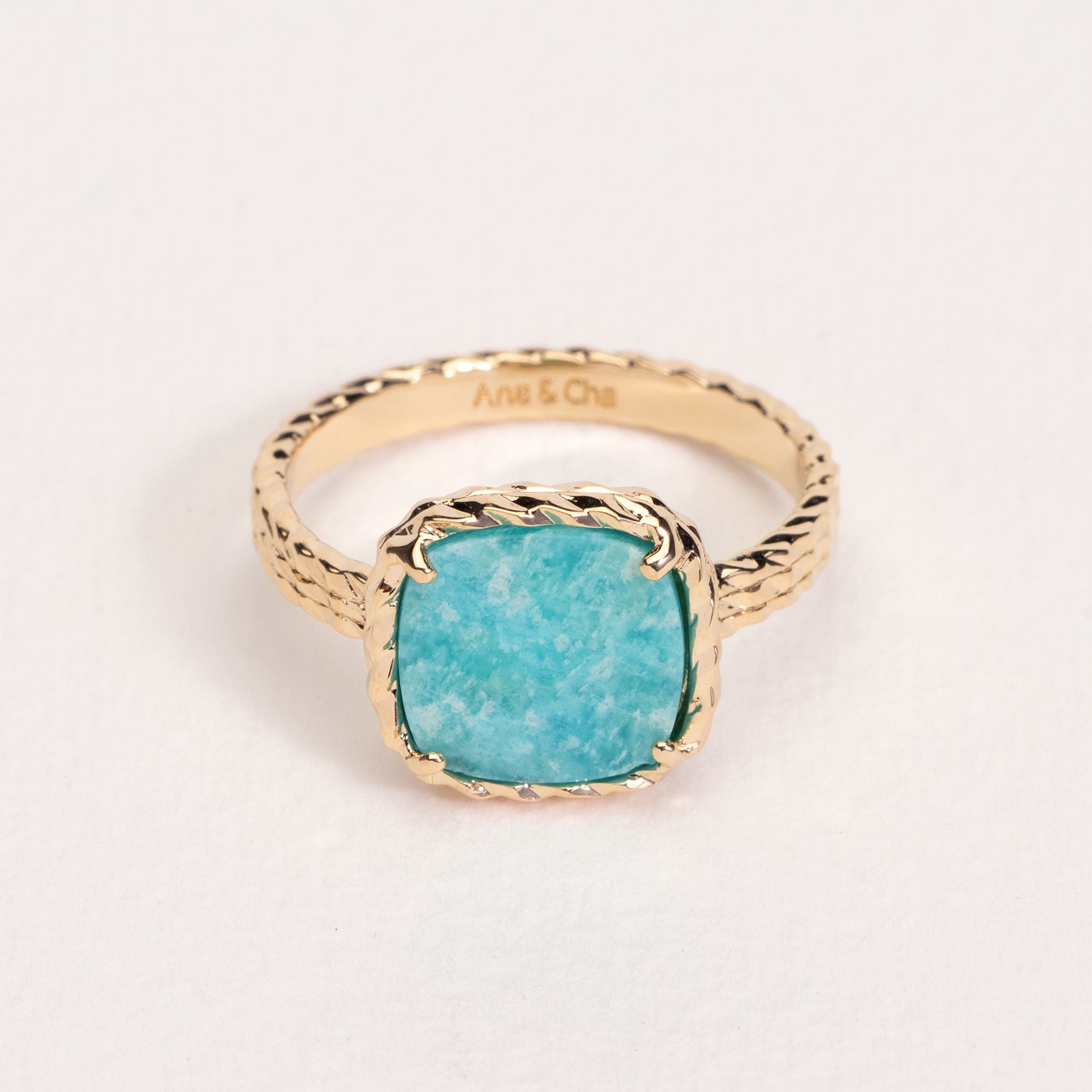 BAGUE KIARA AMAZONITE