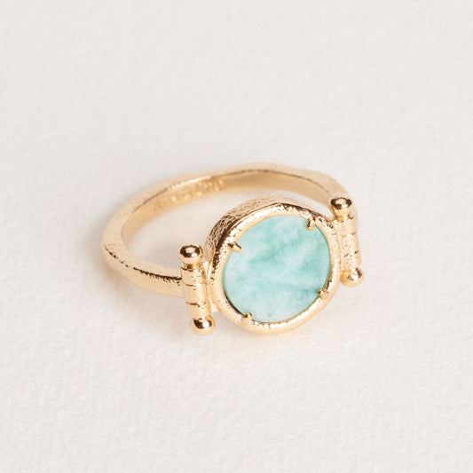 BAGUE SALOMÉ AMAZONITE