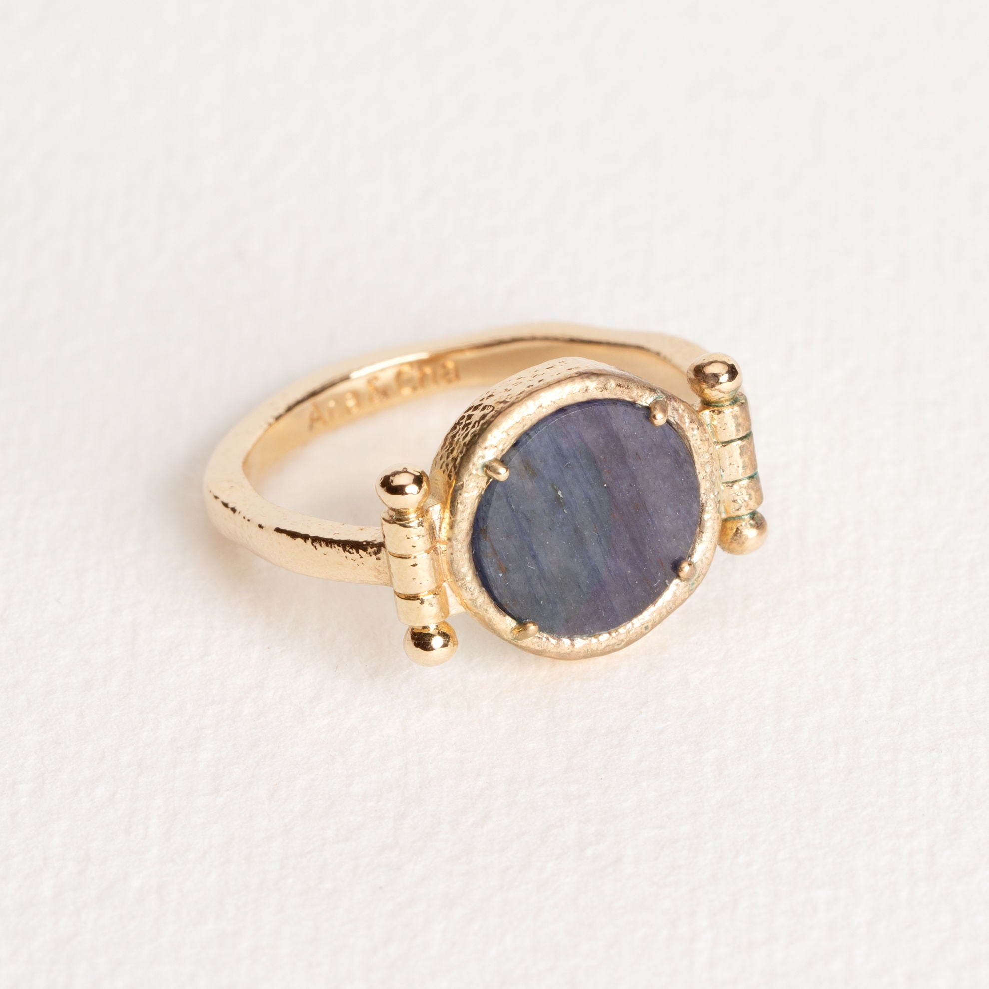 SALOMÉ RING BLUE AVENTURINE