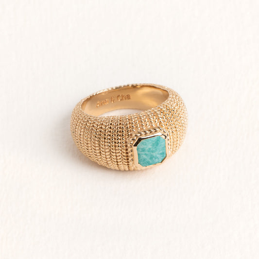 BAGUE LALI AMAZONITE