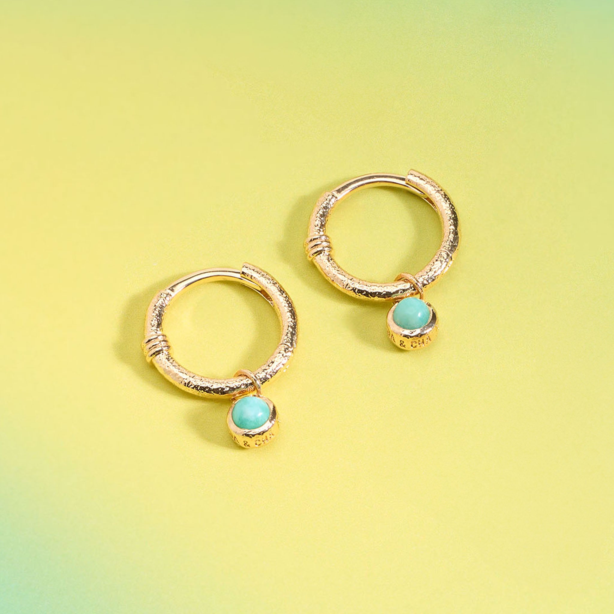 MINI-CRÉOLES TESS AMAZONITE