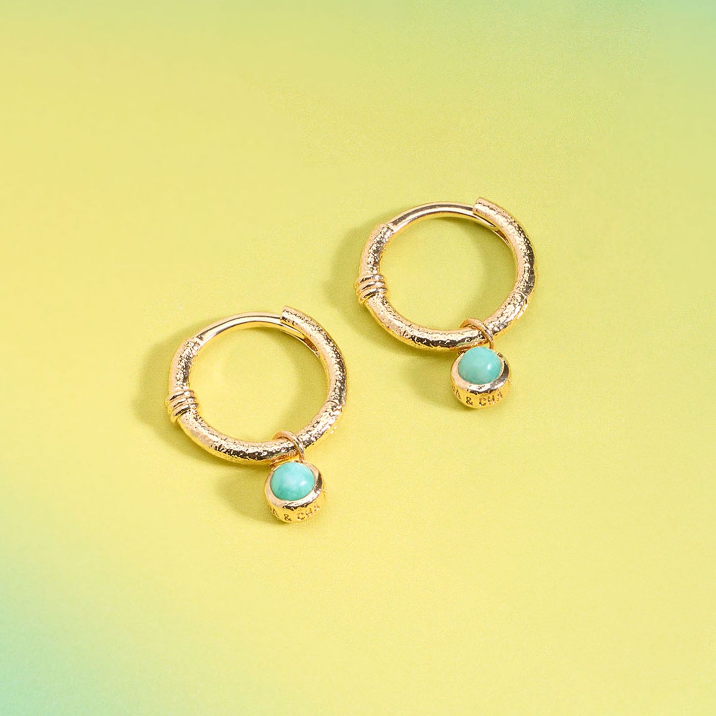 MINI-CRÉOLES TESS AMAZONITE