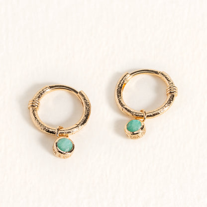 MINI-CRÉOLES TESS AMAZONITE