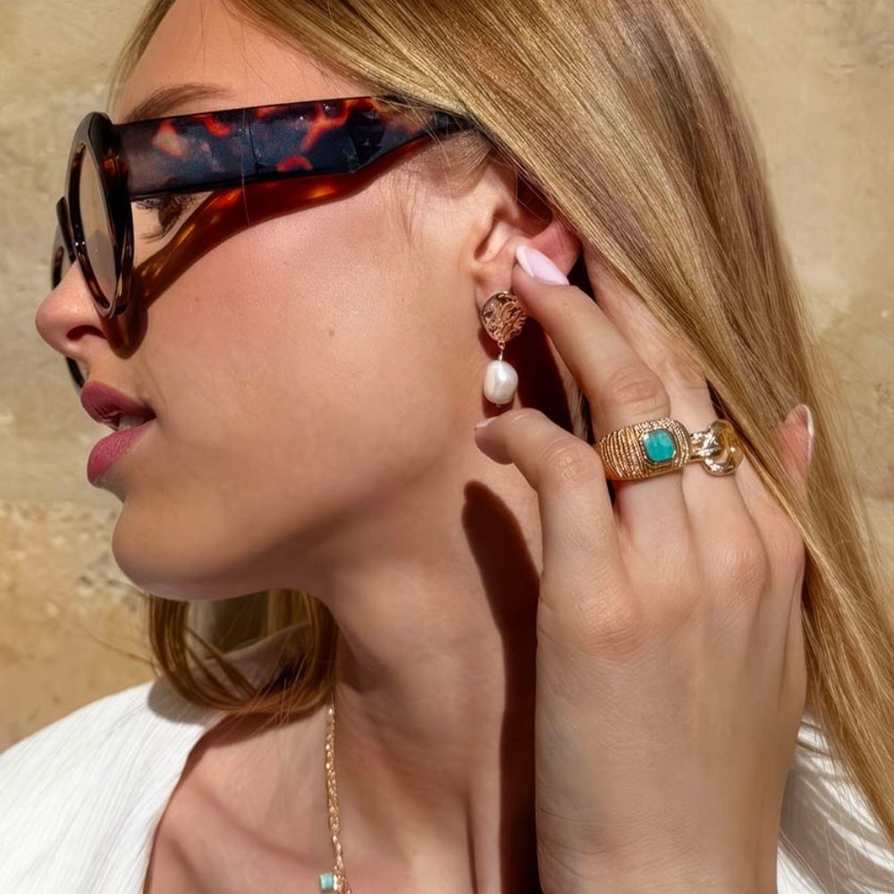 BAGUE LALI AMAZONITE