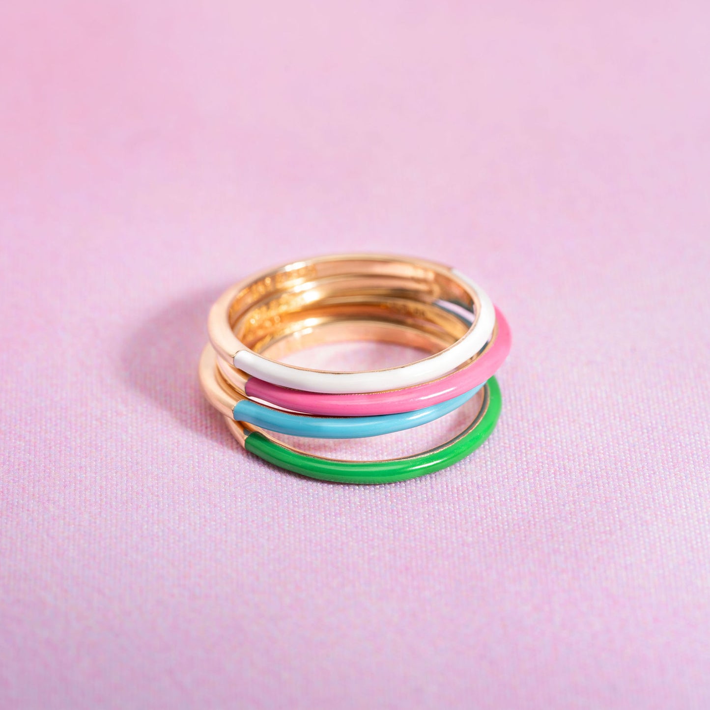 BAGUE SERENA LAQUE BLEUE