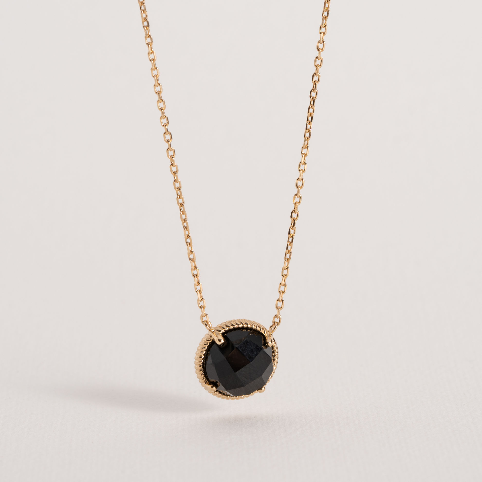 Picture of LISE BLACK AGATE NECKLACE