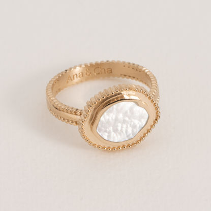 Picture of NINON MOTHER OF PEARL RING