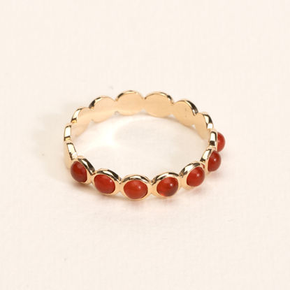 Picture of MIMI AGATE ROUGE RING