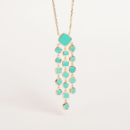 Picture of ALBA LAQUE TURQUOISE NECKLACE
