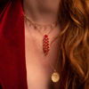 Picture of ALBA LAQUE ROUGE NECKLACE