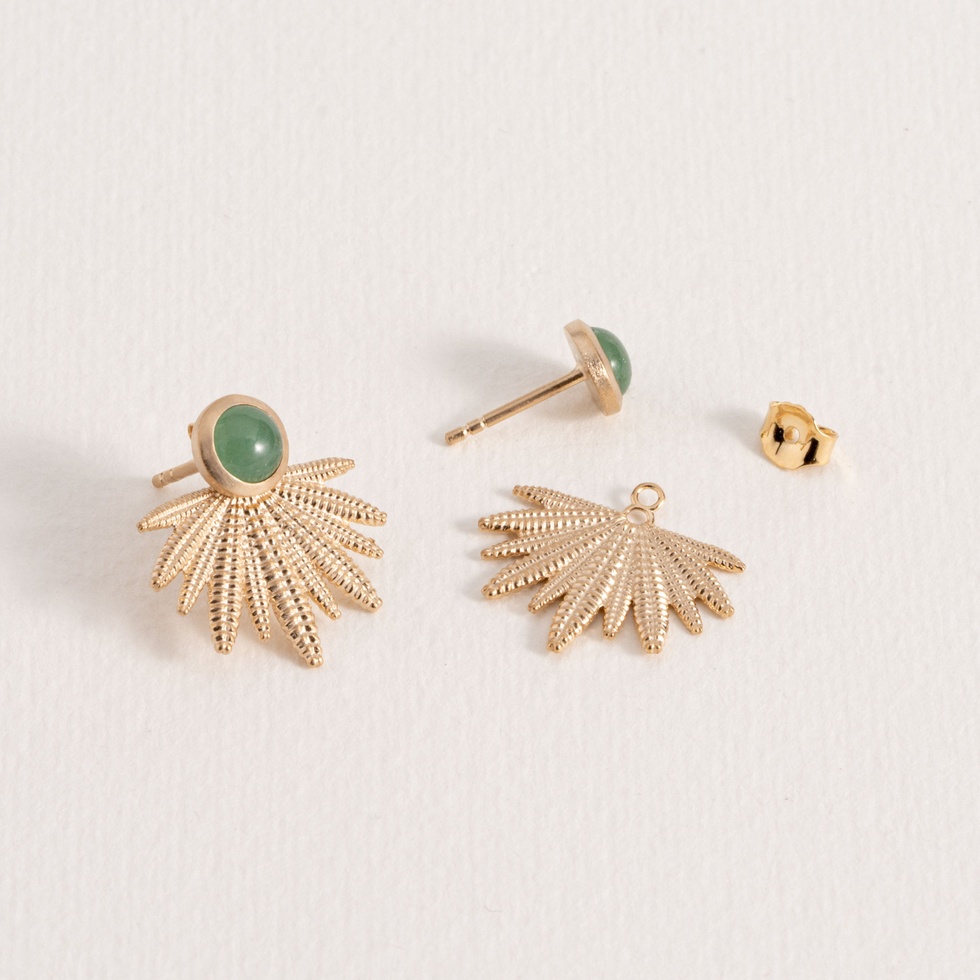Picture of GINA AVENTURINE EARRINGS