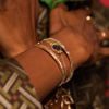 Image de BRACELET SALOMÉ AVENTURINE BLEUE