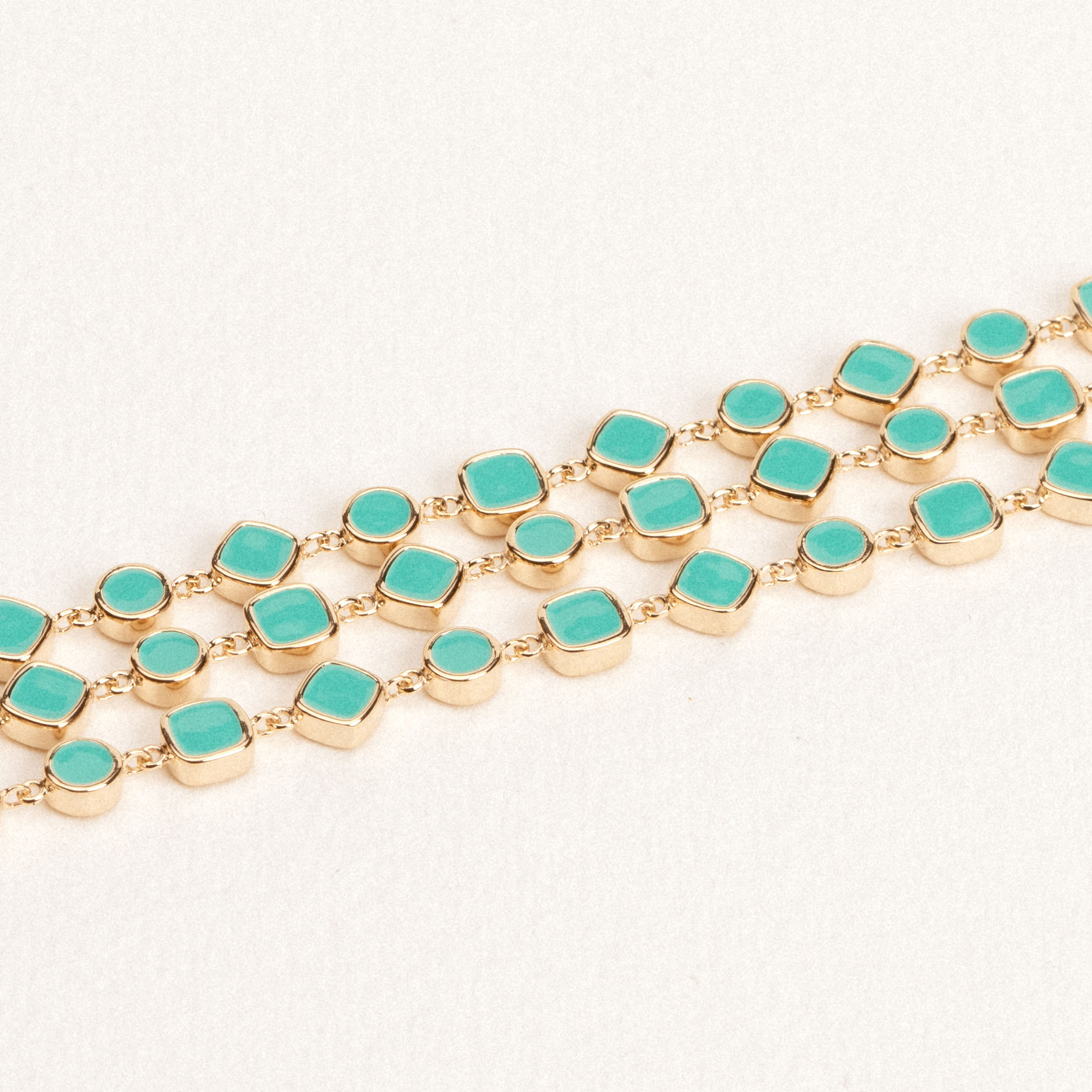 Image de BRACELET ALBA LAQUE TURQUOISE