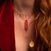 Image de COLLIER ALBA LAQUE ROUGE